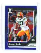 Load image into Gallery viewer, Romeo Doubs 2024 Donruss Optic Blue #72 #/199
