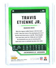 Load image into Gallery viewer, Travis Etienne Jr. 2024 Donruss Optic Aqua #89 #/299
