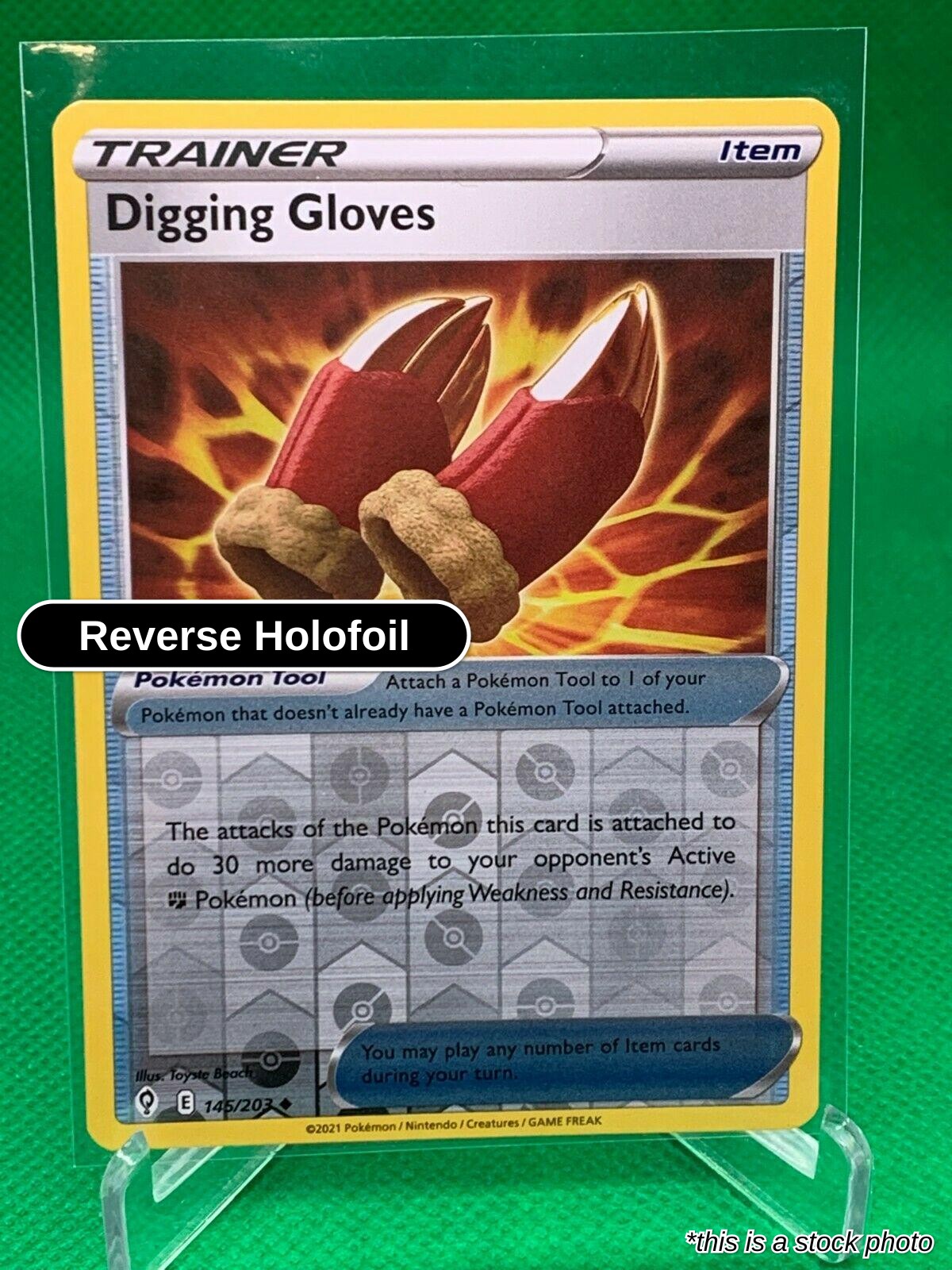 Digging Gloves - 145/203 - [SWSH07 - SWSH07: Evolving Skies] - Reverse Holofoil