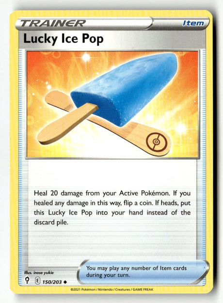 Lucky Ice Pop - 150/203 - [SWSH07 - SWSH07: Evolving Skies]