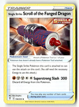 Single Strike Scroll of the Fanged Dragon - 158/203 - [SWSH07 - SWSH07: Evolving Skies]