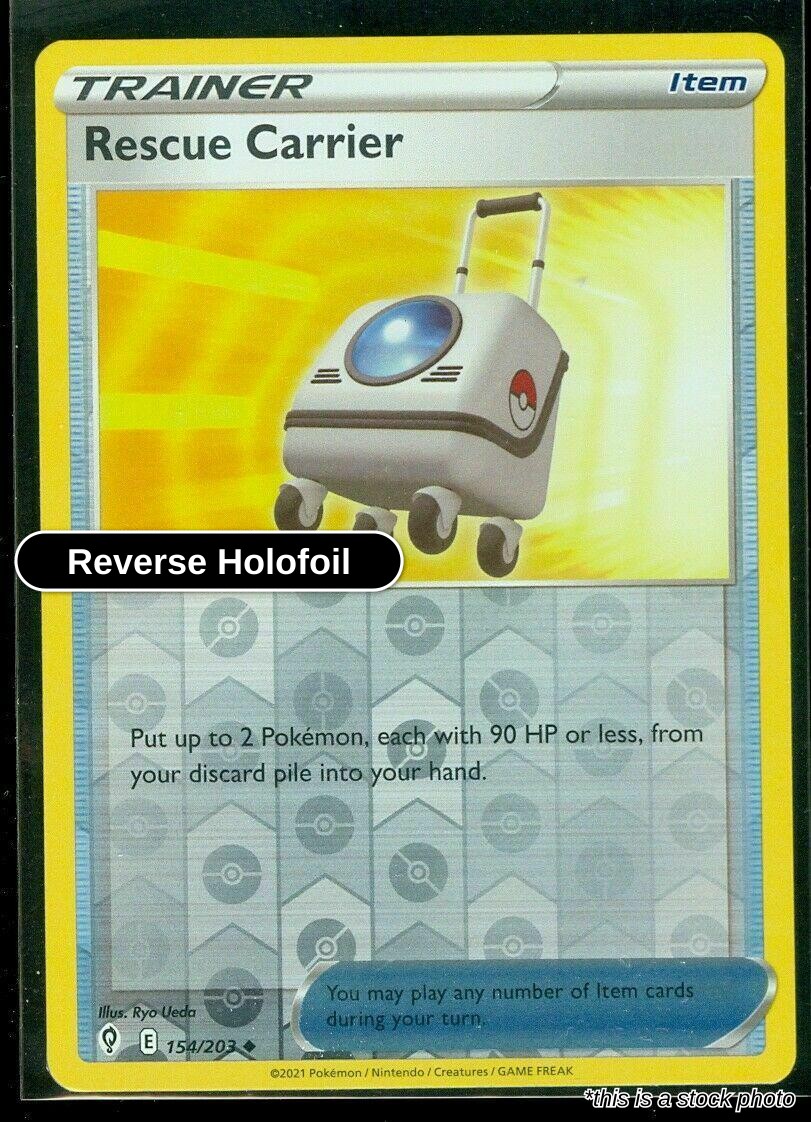 Rescue Carrier - 154/203 - [SWSH07 - SWSH07: Evolving Skies] - Reverse Holofoil