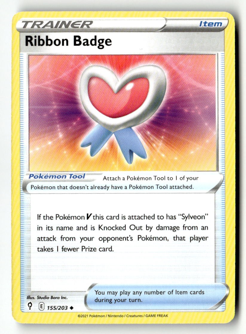 Ribbon Badge - 155/203 - [SWSH07 - SWSH07: Evolving Skies]