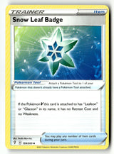 Snow Leaf Badge - 159/203 - [SWSH07 - SWSH07: Evolving Skies]