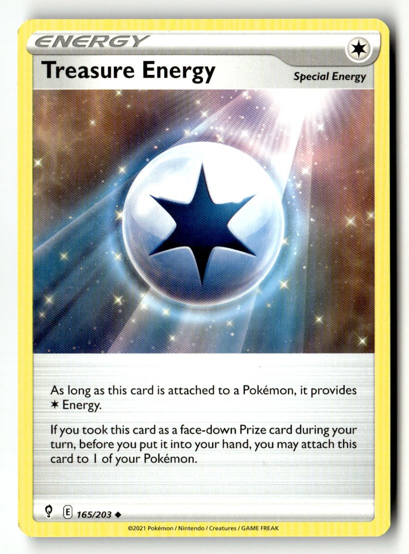 Treasure Energy - 165/203 - [SWSH07 - SWSH07: Evolving Skies]