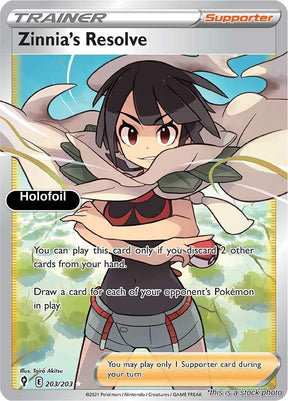 Zinnia's Resolve (Full Art)