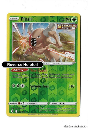 Pinsir - 001/203 - [SWSH07 - SWSH07: Evolving Skies] - Reverse Holofoil