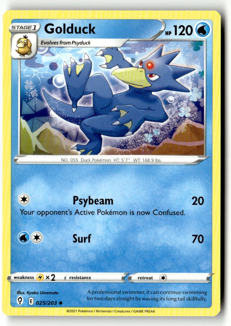 Golduck - 025/203 - [SWSH07 - SWSH07: Evolving Skies]