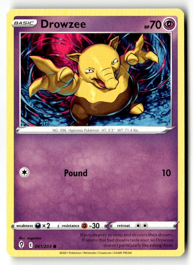 Drowzee - 061/203 - [SWSH07 - SWSH07: Evolving Skies]