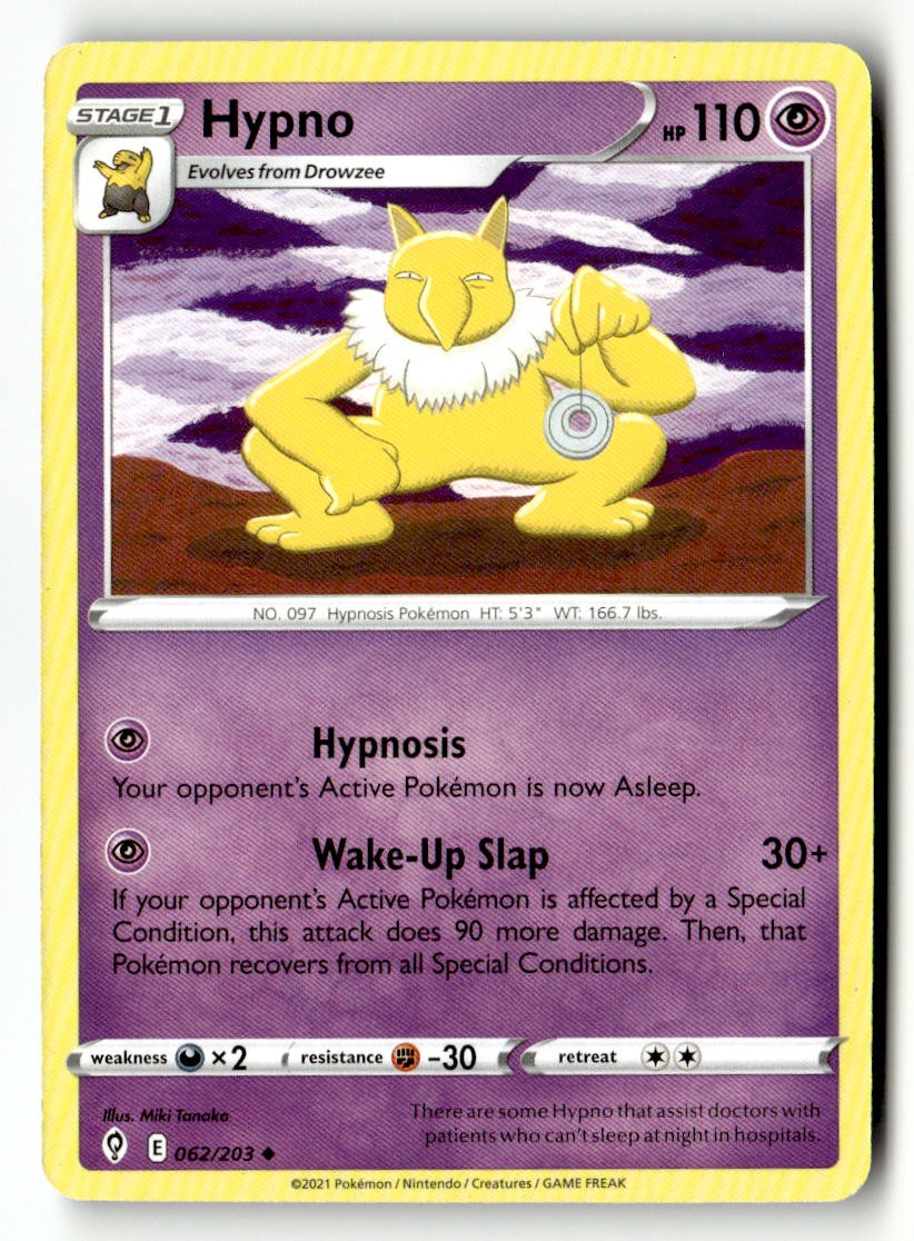 Hypno - 062/203 - [SWSH07 - SWSH07: Evolving Skies]