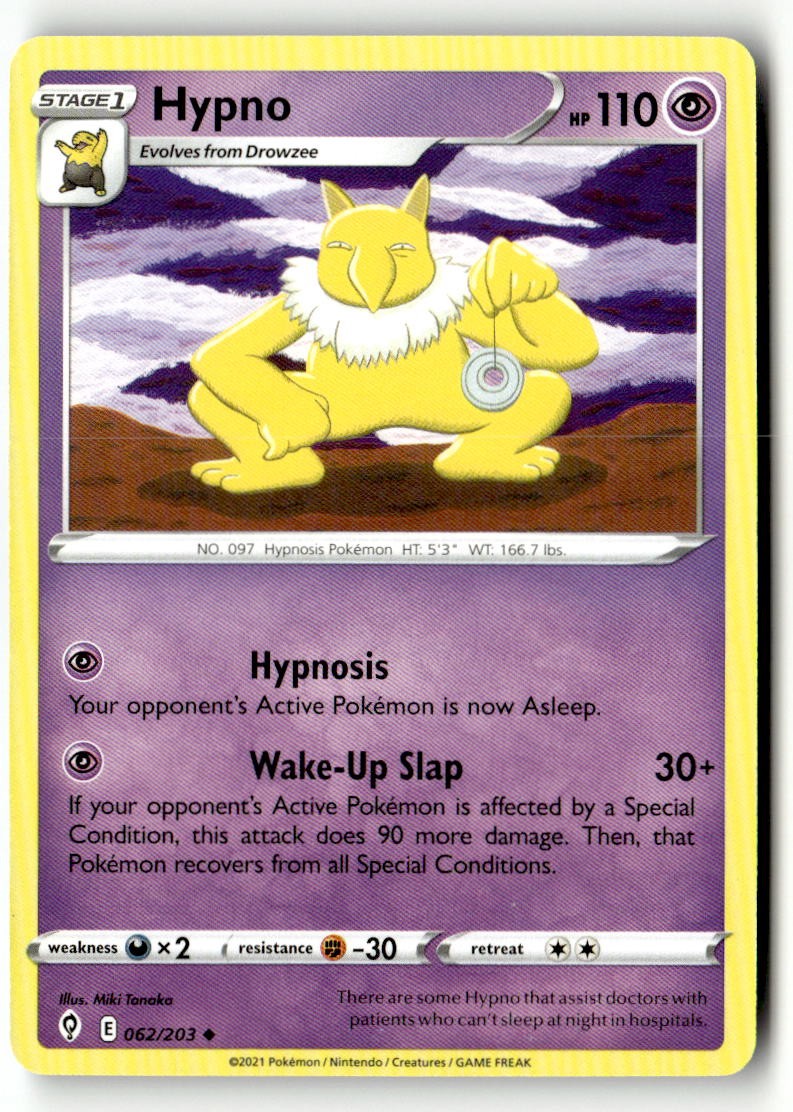 Hypno - 062/203 - [SWSH07 - SWSH07: Evolving Skies]