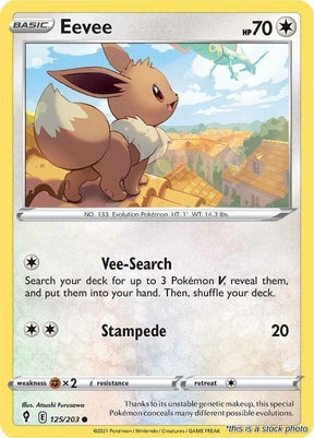 Eevee - 125/203 - [SWSH07 - SWSH07: Evolving Skies]
