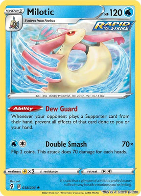 Milotic - 038/203 - [SWSH07 - SWSH07: Evolving Skies]
