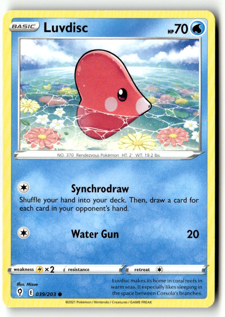 Luvdisc - 039/203 - [SWSH07 - SWSH07: Evolving Skies]