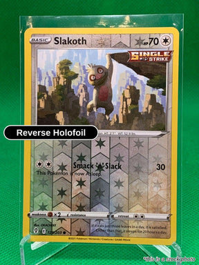 Slakoth - 129/203 - [SWSH07 - SWSH07: Evolving Skies] - Reverse Holofoil