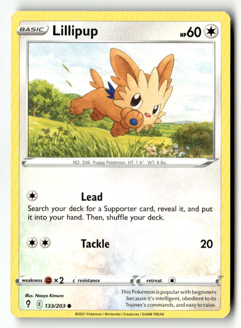 Lillipup - 133/203 - [SWSH07 - SWSH07: Evolving Skies]