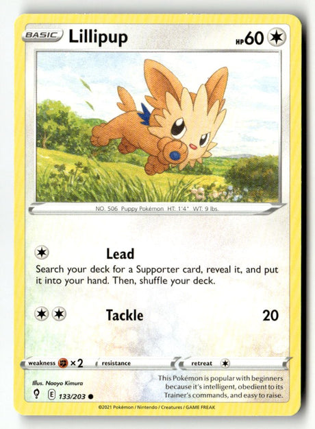 Lillipup - 133/203 - [SWSH07 - SWSH07: Evolving Skies]