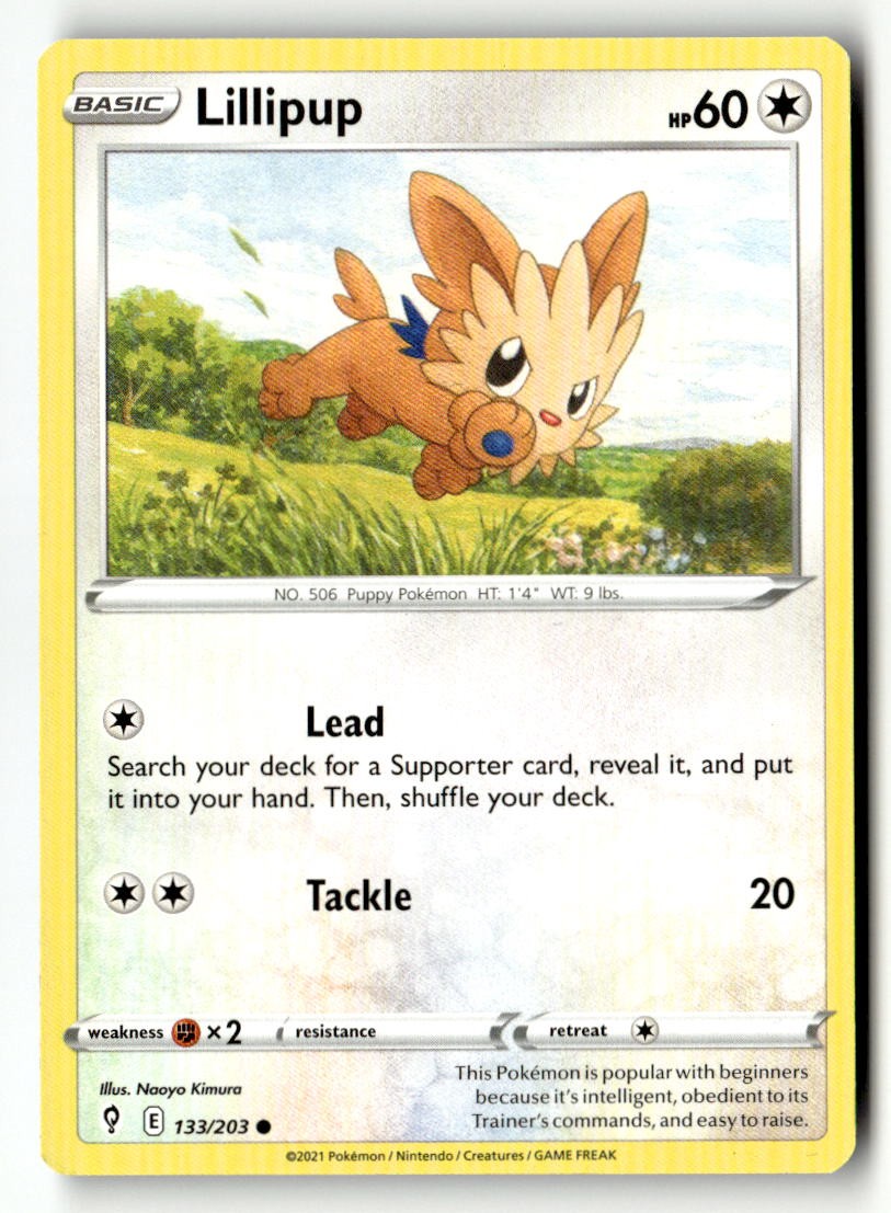 Lillipup - 133/203 - [SWSH07 - SWSH07: Evolving Skies]