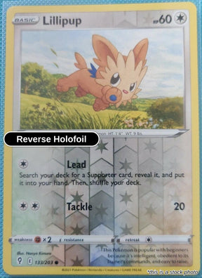 Lillipup - 133/203 - [SWSH07 - SWSH07: Evolving Skies] - Reverse Holofoil