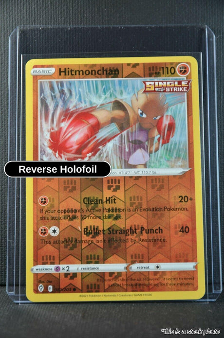 Hitmonchan - 081/203 - [SWSH07 - SWSH07: Evolving Skies] - Reverse Holofoil