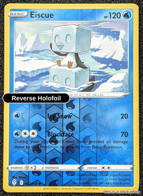Eiscue - 047/203 - [SWSH07 - SWSH07: Evolving Skies] - Reverse Holofoil