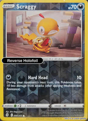 Scraggy - 098/203 - [SWSH07 - SWSH07: Evolving Skies] - Reverse Holofoil