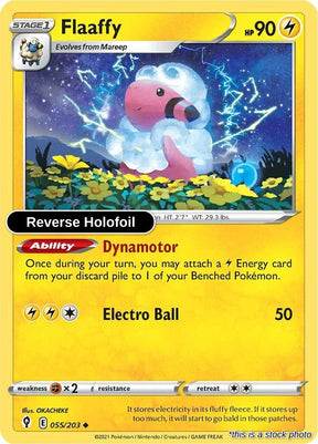 Flaaffy - 055/203 - [SWSH07 - SWSH07: Evolving Skies] - Reverse Holofoil
