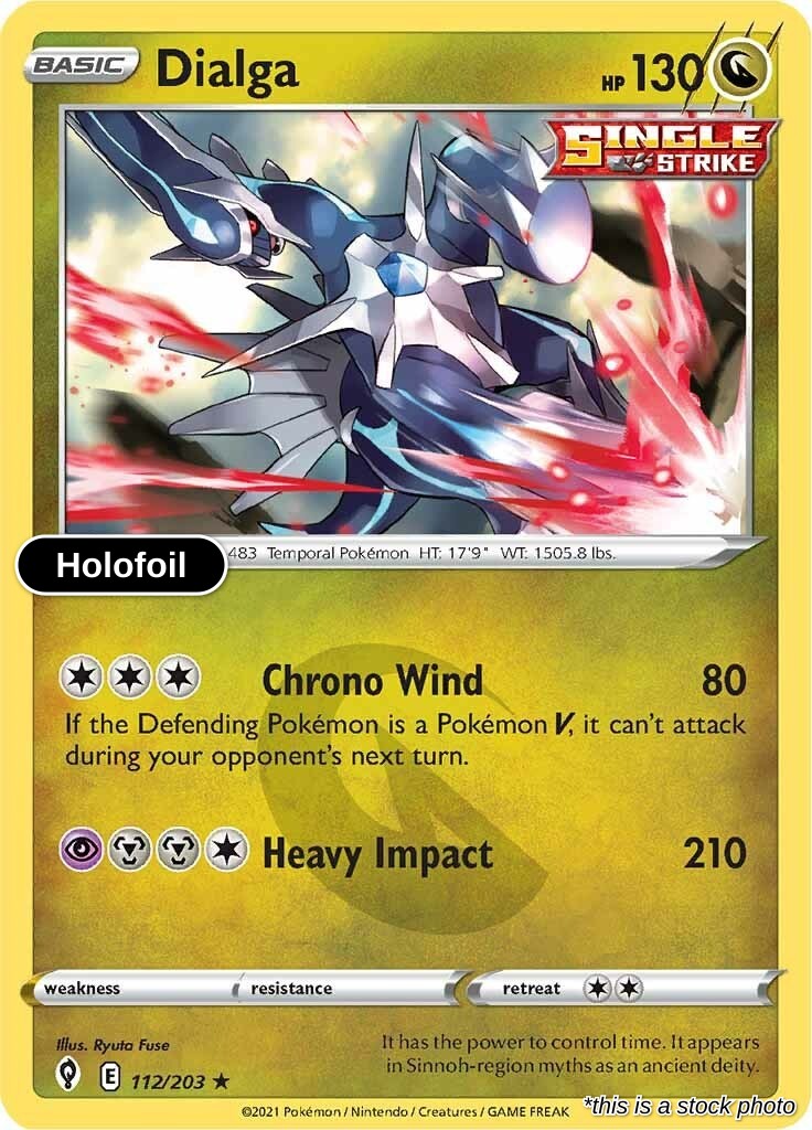 Dialga - 112/203 - [SWSH07 - SWSH07: Evolving Skies] - Holofoil