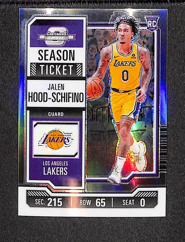 Jalen Hood-Schifino 2023-24 Panini Contenders Optic #72