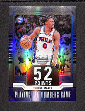 Load image into Gallery viewer, Tyrese Maxey 2023-24 Panini Contenders Optic Playing the Numbers Game #8
