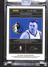 Load image into Gallery viewer, Luka Doncic 2021-22 Panini One and One Jersey Autographs Game-Worn #JA-LDC

