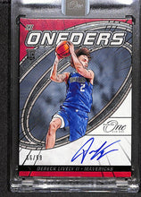Load image into Gallery viewer, Dereck Lively II 2023-24 Panini One and One The Oneders Signatures /75 #TOS-DLV
