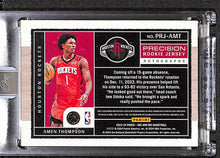 Load image into Gallery viewer, Amen Thompson 2023-24 Precision Rookie Jersey Autographs Purple /35 #PRJ-AMT
