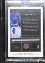 Load image into Gallery viewer, Derrick Rose 2021-22 Panini One and One Blue #96 #/30
