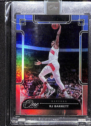 RJ Barrett 2023-24 Panini One and One #37 #/99