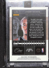 Load image into Gallery viewer, Jeremy Sochan 2023-24 Panini One and One #91 #/99
