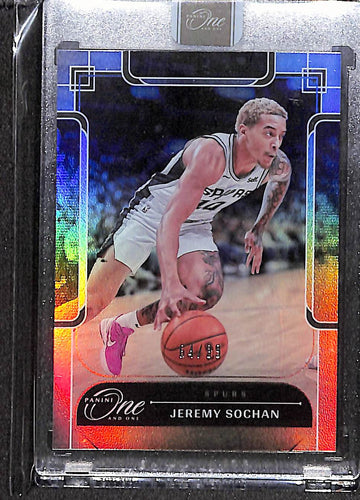 Jeremy Sochan 2023-24 Panini One and One #91 #/99