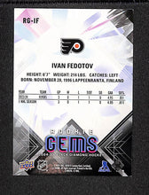 Load image into Gallery viewer, Ivan Fedotov 2024-25 Upper Deck Black Diamond Rookie Gems #RG-IF #/399
