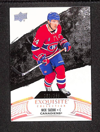 Nick Suzuki 2024-25 Upper Deck Black Diamond Exquisite Collection #V-NS #/399