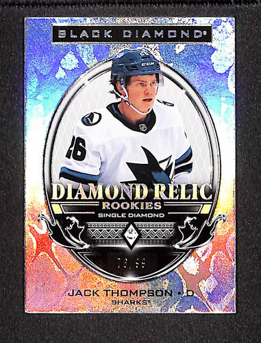 Jack Thompson 2024-25 Black Diamond Diamond Relic Rookies #BDR-JT #/99