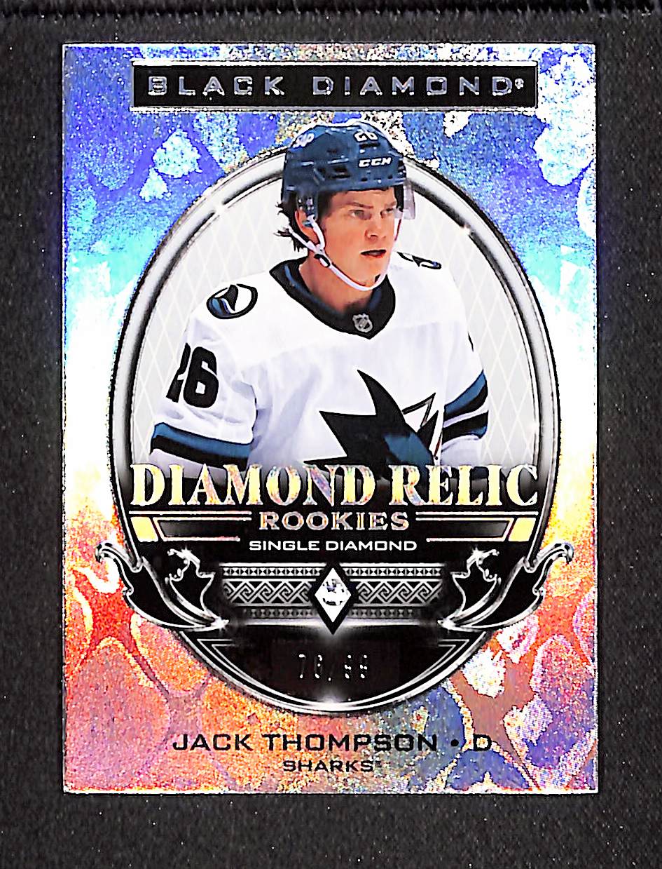 Jack Thompson 2024-25 Black Diamond Diamond Relic Rookies #BDR-JT #/99