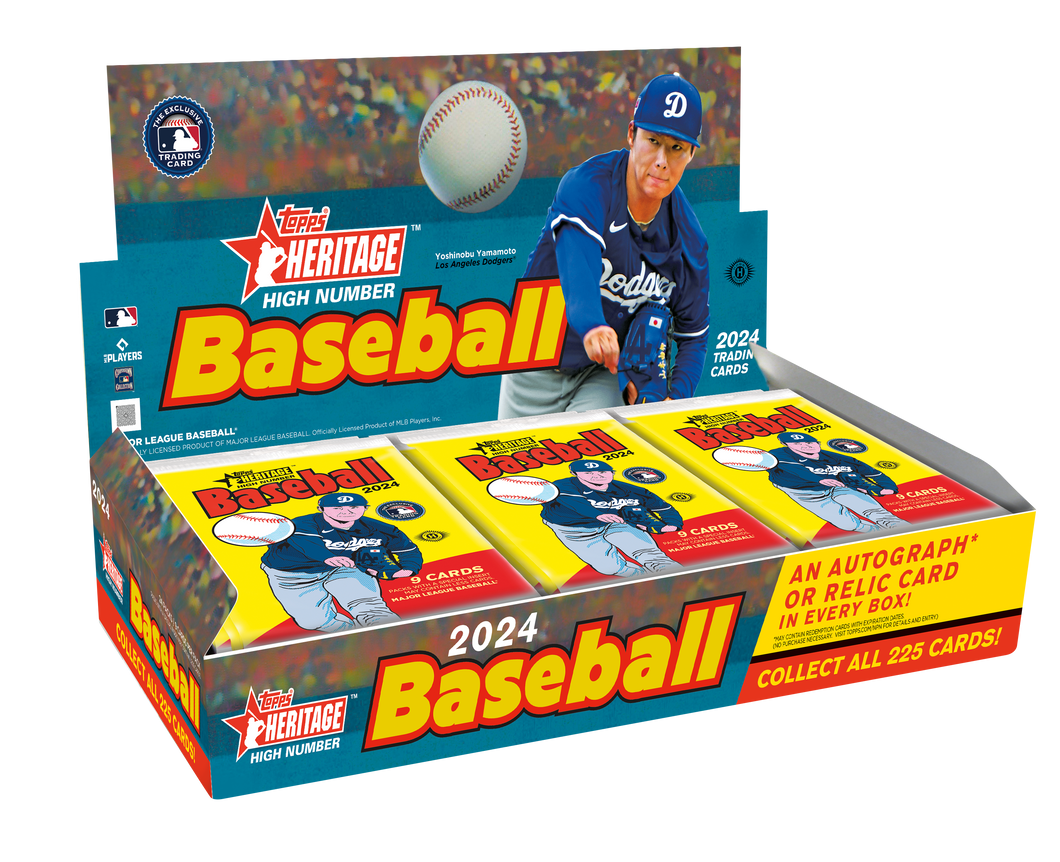 2024 Topps Heritage High Number Baseball Hobby