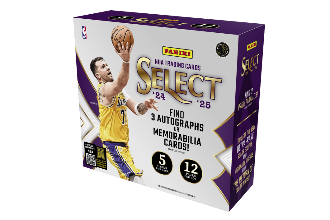 2024-25 Panini Select Basketball Hobby