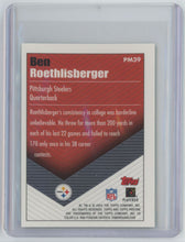 Load image into Gallery viewer, Ben Roethlisberger 2004 Topps Pristine Mini PM39  S5072
