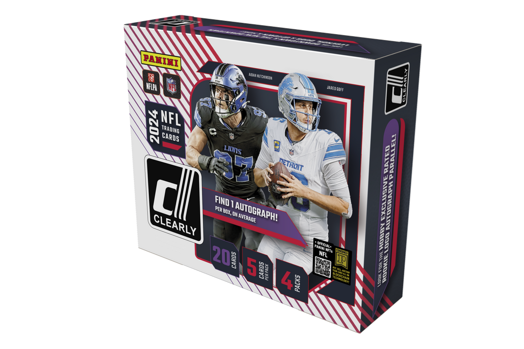 2024 Panini Clearly Donruss Football Hobby