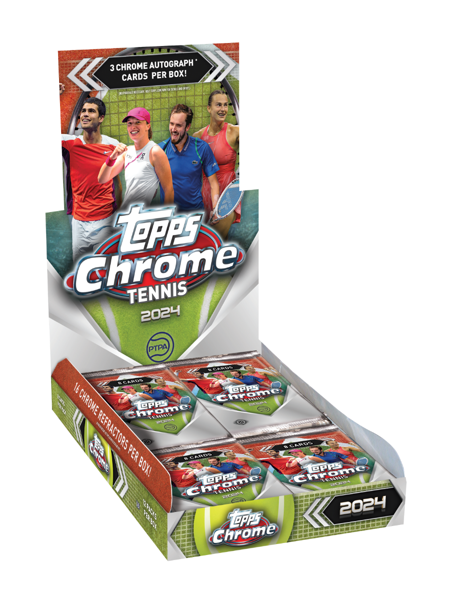 2024 Topps Chrome Tennis Hobby Box