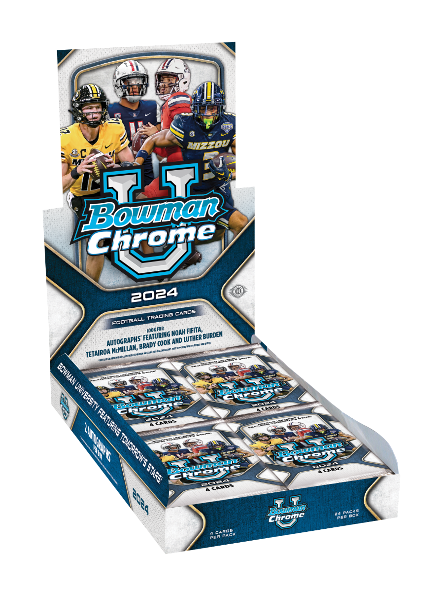 2024 Bowman University Chrome Football Hobby