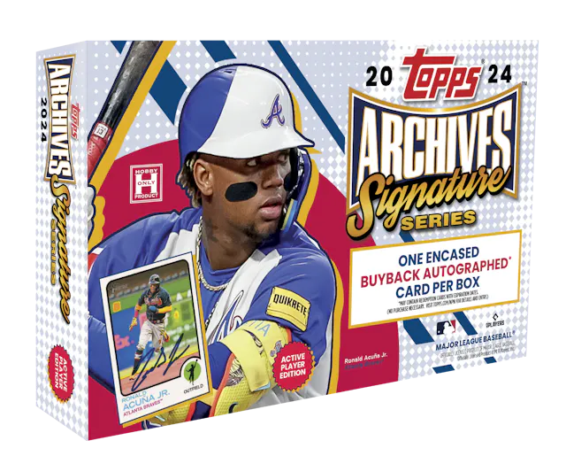 2024 Topps Archives Signature Series Baseball Box