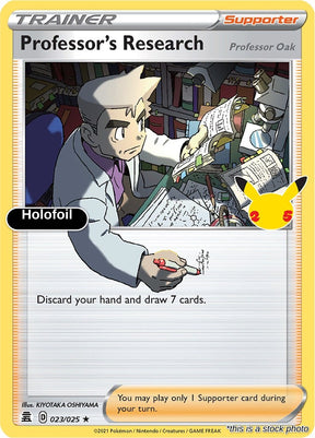 Professor's Research [Professor Oak]