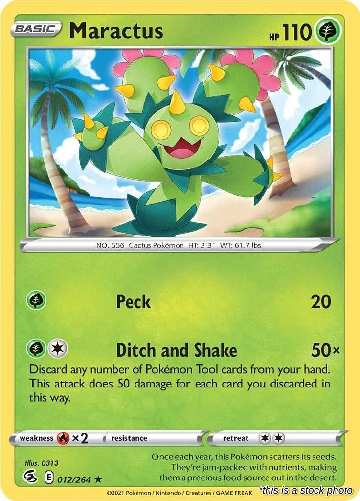 Maractus - 012/264 - [SWSH08 - SWSH08: Fusion Strike]
